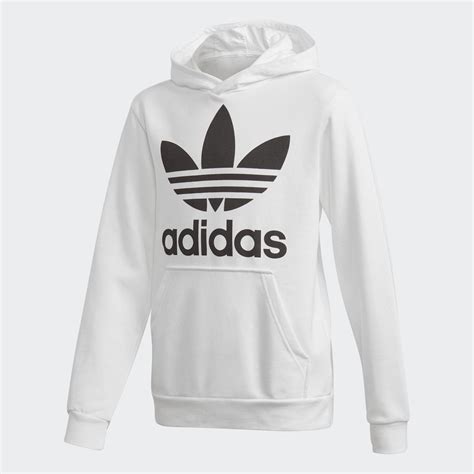 hoodie adidas größe 170 weiß